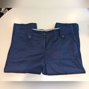 Darjoni 14 cropped navy khaki pants